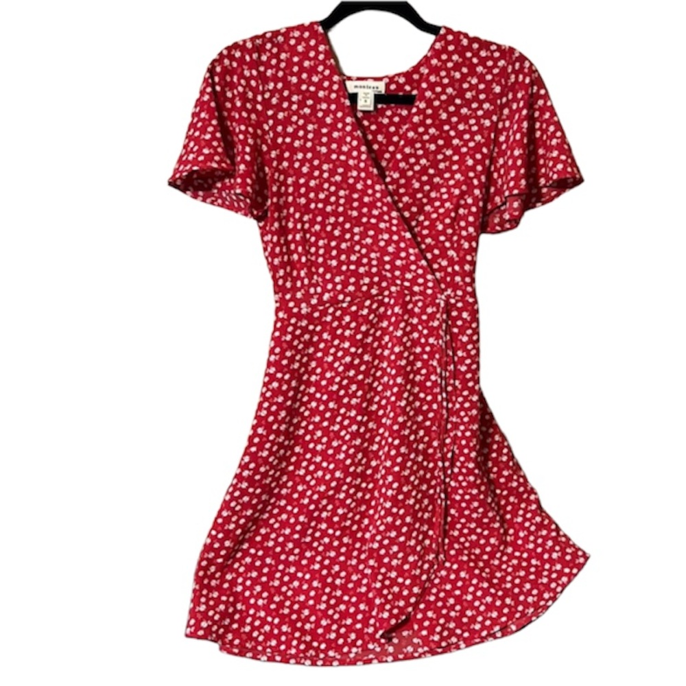 Classic Red Summer Dress by Monteau